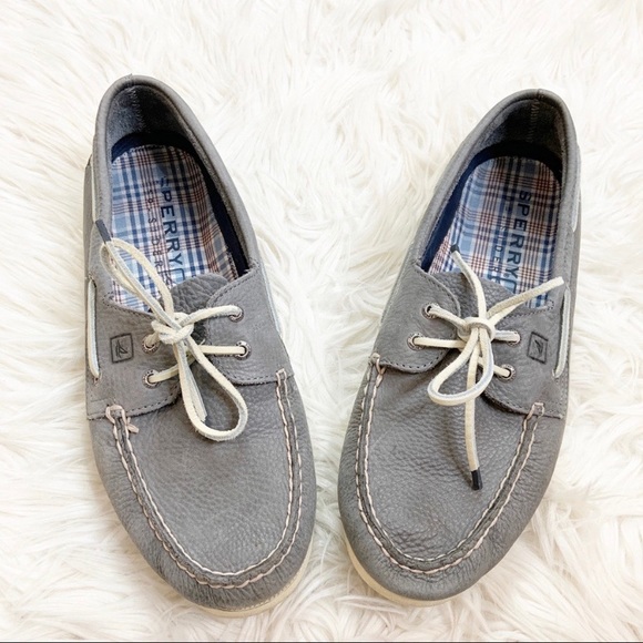 Sperry Other - Men’s Sperry Top Side A/O Boat Shoes Size 12 Gray